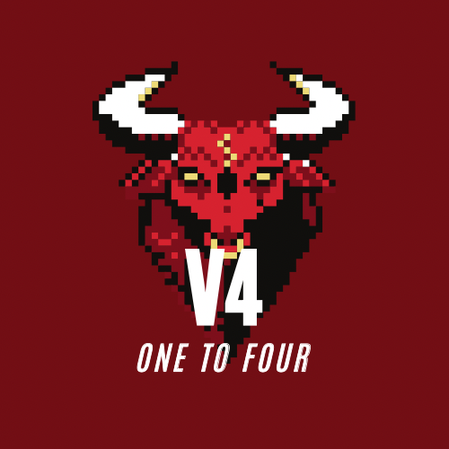 one to four