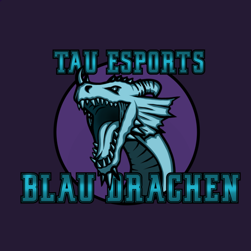 Blau Drachen