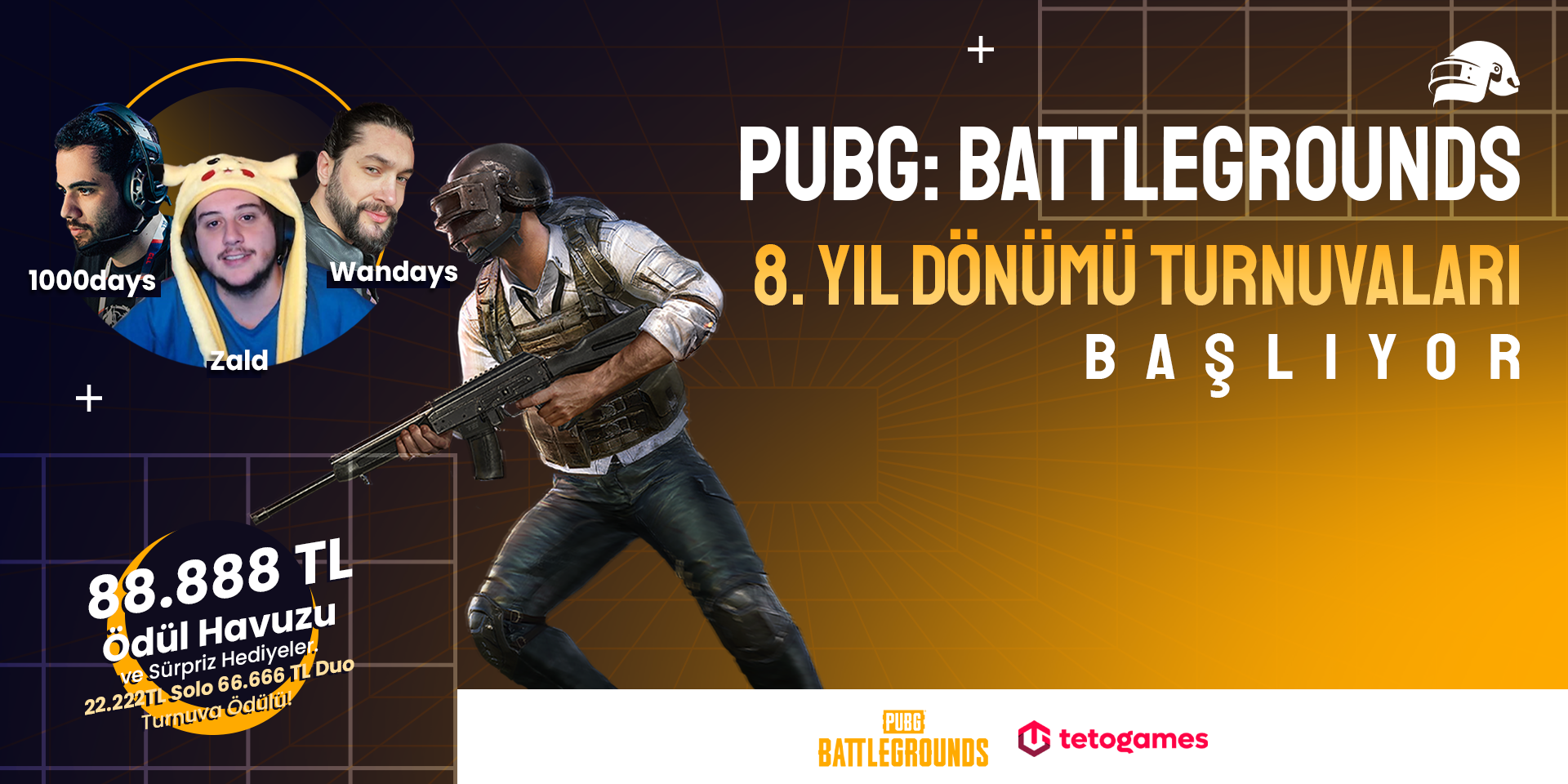 PUBG 8. YIL Dönümü Turnuvası DUO Final