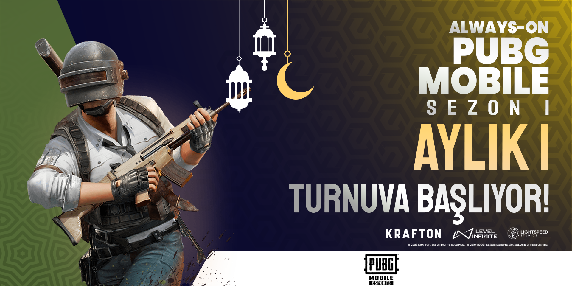 Always-ON PUBG MOBILE Sezon 1 Aylık