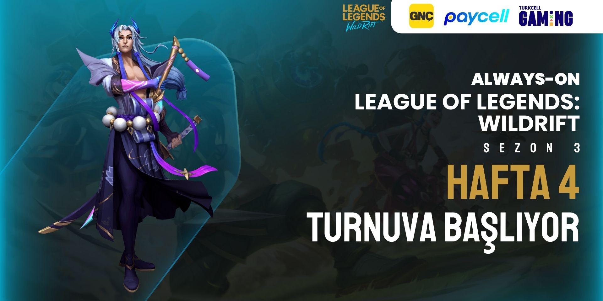 Always-ON Wild Rift Sezon 3 Hafta 4 2v2 Arena Wild Rounds