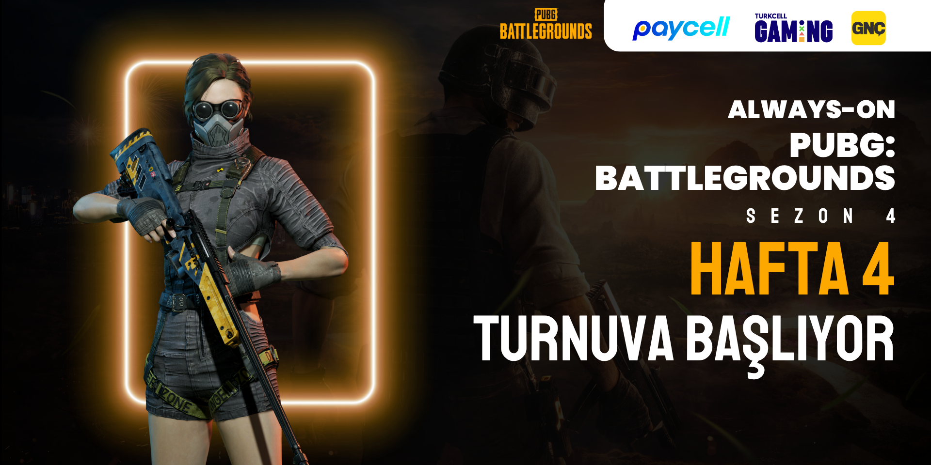 Always-ON PUBG: BATTLEGROUNDS Sezon 4 Hafta 4