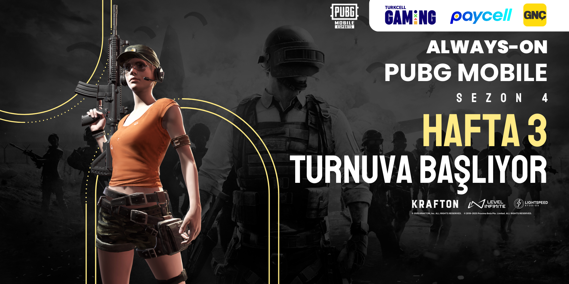 Always-ON PUBG MOBILE Sezon 4 Hafta 3