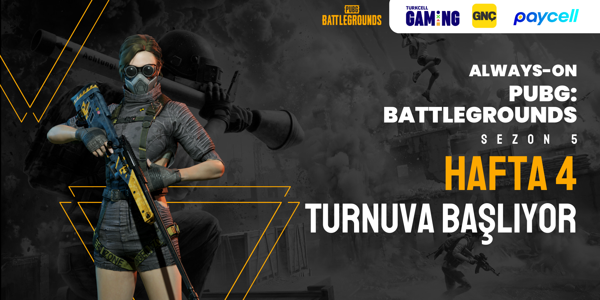 Always-ON PUBG: BATTLEGROUNDS Sezon 5 Hafta 4