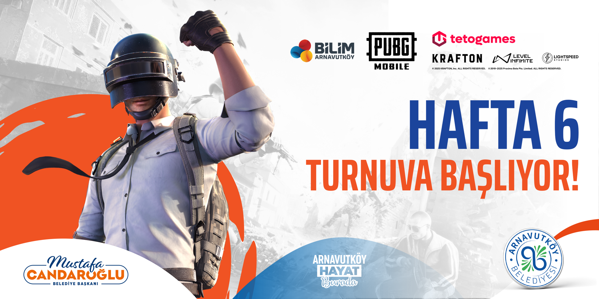 Arnavutköy Belediyesi Pubg Mobile Hafta 6