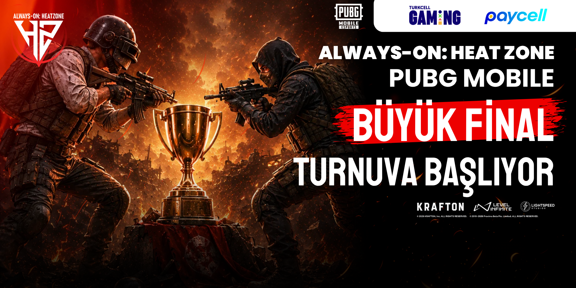 PUBGM × Always-ON: Heat Zone - Büyük Final
