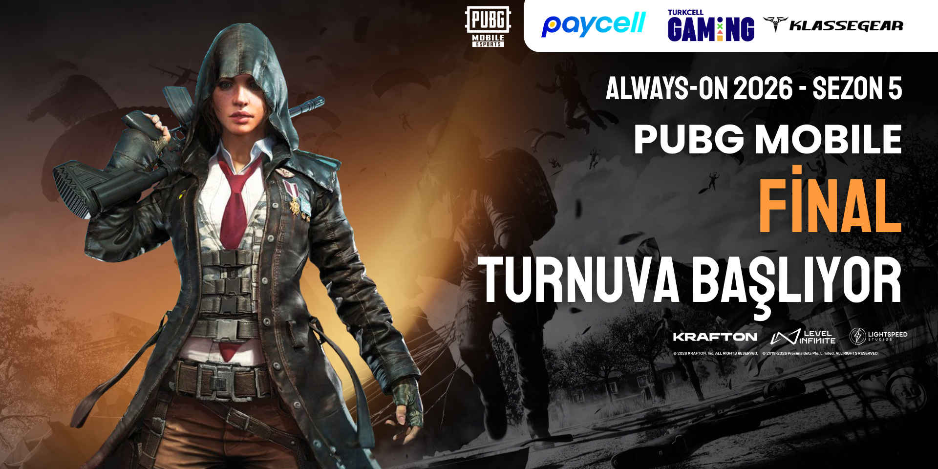 PUBGM × Always-ON: Sezon 5 Aylık