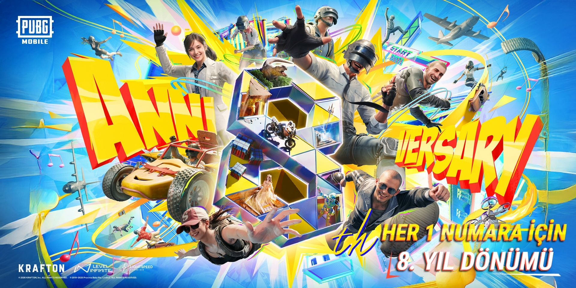 PUBG MOBILE 8th Anniversary